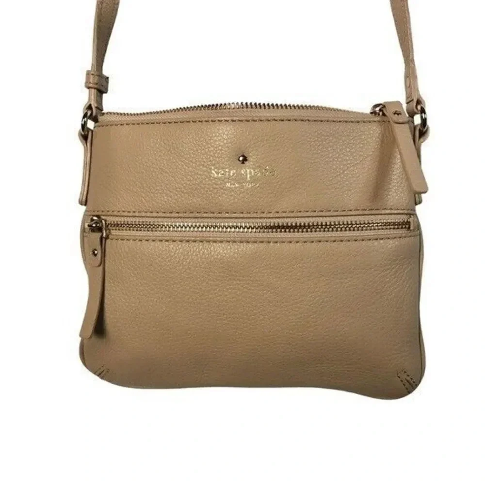 Kate Spade Cobble Hill Ellen Light Brown Crossbody Bag